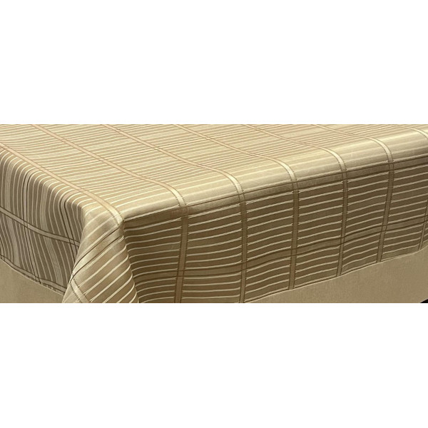 ΤΡΑΠΕΖΟΜΑΝΤΗΛΟ  ΣΑΤΙΝΕ ΖΑΚΑΡ ΜΕ ΦΑΣΑ  HORIZON 140X180 LINEAHOME LH2037014