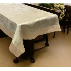 ΤΡΑΠΕΖΟΜΑΝΤΗΛΟ  ΣΑΤΙΝΕ ΖΑΚΑΡ ΜΕ ΦΑΣΑ PRAIRIE 140X180 LINEAHOME LH2037021