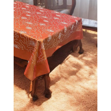 ΤΡΑΠΕΖΟΜΑΝΤΗΛΟ  ΣΑΤΙΝΕ ΖΑΚΑΡ ΜΕ ΦΑΣΑ PICKLE  180X220 LINEAHOME LH2037027-2