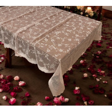 ΤΡΑΠΕΖΟΜΑΝΤΗΛΟ ΔΑΝΤΕΛΑ ROMANCE ΠΟΥΔΡΑ  140Χ180 LINEAHOME LH2037358-1