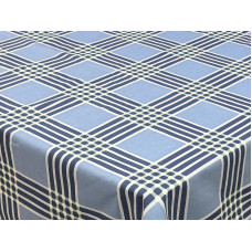 ΤΡΑΠΕΖΟΜΑΝΤΗΛΟ ΦΑΓΗΤΟΥ ΚΑΡΩ CYCLADIC ΜΠΛΕ ΑΠΟ LINEAHOME LH2032282-2