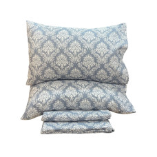 ΣΕΤ ΣΕΝΤΟΝΙΑ ΕΜΠΡΙΜΕ KING SIZE BAROQUE ΓΑΛΑΖΙΟ 240X260 LINEAHOME LH4112224-1