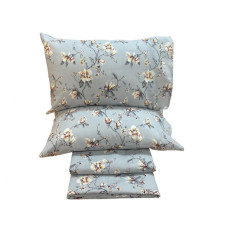 ΣΕΤ ΣΕΝΤΟΝΙΑ ΕΜΠΡΙΜΕ MAGNOLIA ΓΚΡΙ   ΔΙΠΛΟ 200x240 LINEAHOME LH4111219