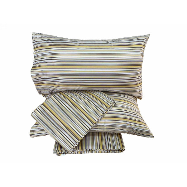 ΣΕΤ ΣΕΝΤΟΝΙΑ ΕΜΠΡΙΜΕ  BRASS ΜΟΝΟ 160Χ240 LINEAHOME LH4111411-1