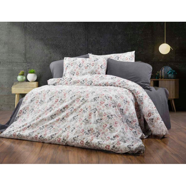 ΘΗΚΗ ΠΑΠΛΩΜΑΤΟΣ ΕΜΠΡΙΜΕ ΔΙΠΛΗ ANEMONE RED 1τμχ 200X240 LINEAHOME LH2025254-2
