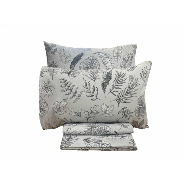 ΘΗΚΗ ΠΑΠΛΩΜΑΤΟΣ ΕΜΠΡΙΜΕ LEAF  ΔΙΠΛΟ 200x240 LINEAHOME LH4112925