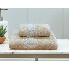 ΣΕΤ ΠΕΤΣΕΤΕΣ 2ΤΜΧ ΜΕ ΔΑΝΤΕΛΑ  ΜΠΕΖ COMO ΣΕ ΚΟΥΤΙ 50Χ90+70Χ140 LINEAHOME LH2025946-1