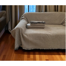 ΡΙΧΤΑΡΙ ΣΕΝΙΛ LOTUS ΜΠΕΖ ΜΕΜΟΝΩΜΕΝΑ 180Χ240 LINEAHOME LH2024207-2