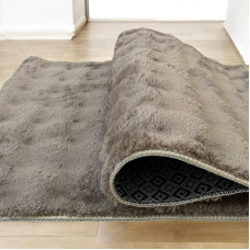 ΧΑΛΙ ΑΝΤΙΟΛΙΣΘΗΤΙΚΟ BUBBLE RABIT ΜΟΚΑ LINEAHOME 133X190 LH2025276-2