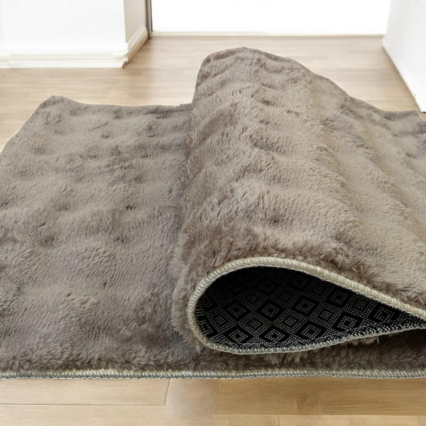 ΧΑΛΙ ΑΝΤΙΟΛΙΣΘΗΤΙΚΟ BUBBLE RABIT ΜΟΚΑ LINEAHOME 133X190 LH2025276-2