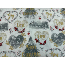 ΧΡΙΣΤΟΥΓΕΝΝΙΑΤΙΚΟ ΚΑΡΕ  ΛΙΝΟ LOVE CHRISTMAS 100Χ100 LINEAHOME LH2025977