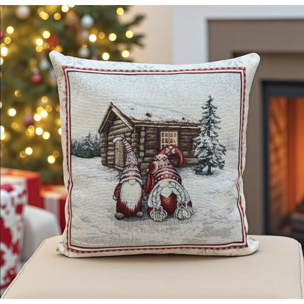 ΧΡΙΣΤΟΥΓΕΝΝΙΑΤΙΚΗ ΜΑΞΙΛΑΡΟΘΗΚΗ  MINI SANTA 2  45Χ45 LINEAHOME LH2025997