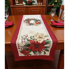 ΧΡΙΣΤΟΥΓΕΝΝΙΑΤΙΚΗ ΤΡΑΒΕΡΣΑ ΣΤΟΦΑ ΙΣΠΑΝΙΑΣ SLED ΑΠΟ LINEAHOME LH2037256