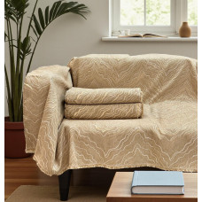 ΡΙΧΤΑΡΙ ΣΕΝΙΛ ΣΕΤ 3ΤΜΧ ΣΕΝΙΛ VOLCAN ΜΠΕΖ 180Χ160+180Χ240+180Χ300 LINEAHOME LH2025311