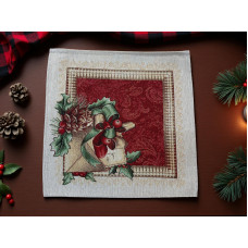 ΧΡΙΣΤΟΥΓΕΝΝΙΑΤΙΚΟ ΠΕΤΣΕΤΑΚΙ ΣΤΟΦΑ ΙΣΠΑΝΙΑΣ   XMAS CARD REV 43Χ43 LINEAHOME LH2025659