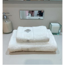 ΣΕΤ ΠΕΤΣΕΤΕΣ 2ΤΜΧ ΜΕ ΣΤΡΑΣ DIAMOND ΛΕΥΚΟ ΣΕ ΚΟΥΤΙ 50Χ90+70Χ140 LINEAHOME LH2025130-1