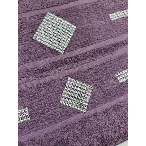 ΣΕΤ ΠΕΤΣΕΤΕΣ 2ΤΜΧ ΜΕ ΣΤΡΑΣ DIAMOND ΛΕΒΑΝΤΑ  ΣΕ ΚΟΥΤΙ 50Χ90+70Χ140 LINEAHOME LH2025127-1