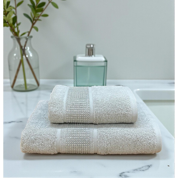 ΣΕΤ ΠΕΤΣΕΤΕΣ 2ΤΜΧ ΜΕ ΣΤΡΑΣ LINE ΓΚΡΙ ΣΕ ΚΟΥΤΙ 50Χ90+70Χ140 LINEAHOME LH2025132-1