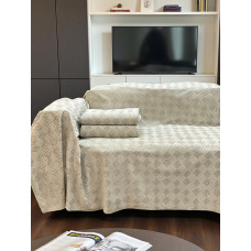 Ριχτάρι βελούρ αντιολισθητικό  rafles αμμου μεμονωμένα 180X320 LINEAHOME LH2025151-2