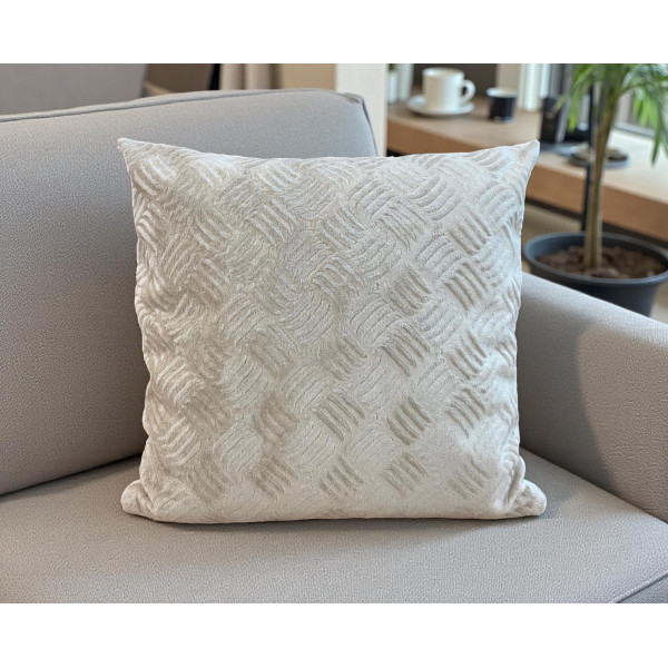 ΜΑΞΙΛΑΡΟΘΗΚΗ ΒΕΛΟΥΡ RAFLES  ΜΠΕΖ 45Χ45 LINEAHOME LH2025160-1