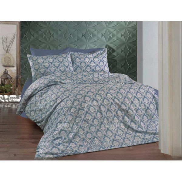 ΣΕΤ ΣΕΝΤΟΝΙΑ ΕΜΠΡΙΜΕ BAROQUE ΓΑΛΑΖΙΟ ΔΙΠΛΟ 200Χ240 LINEAHOME LH2025174