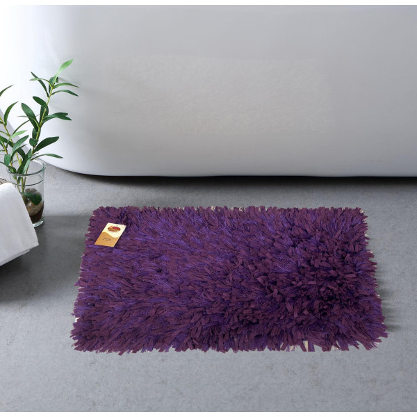 ΠΑΤΑΚΙ  SHAGGY CHENILLE ΜΩΒ  50Χ80 LINEAHOME 50X80 LH2044020-2