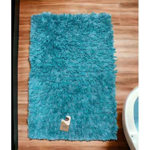 ΠΑΤΑΚΙ  SHAGGY CHENILLE ΤΥΡΚΟΥΑΖ  60Χ90 50Χ80 LINEAHOME 50X80 LH2044047-1