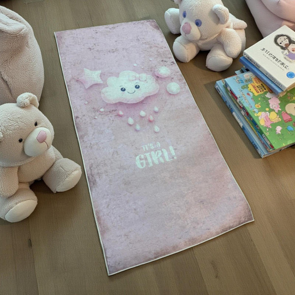 ΔΙΑΔΡΟΜΟΣ ΑΝΤΙΟΛΙΣΘΗΤΙΚΟΣ 42801 IT’S A GIRL LINEAHOME 70X150 LH2026101-3