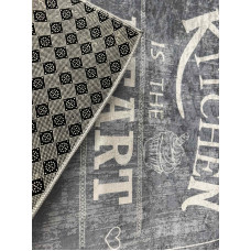 ΔΙΑΔΡΟΜΟΣ ΑΝΤΙΟΛΙΣΘΗΤΙΚΟΣ 29610 KITCHEN  ΓΚΡΙ LINEAHOME 70X150 LH2026109-2