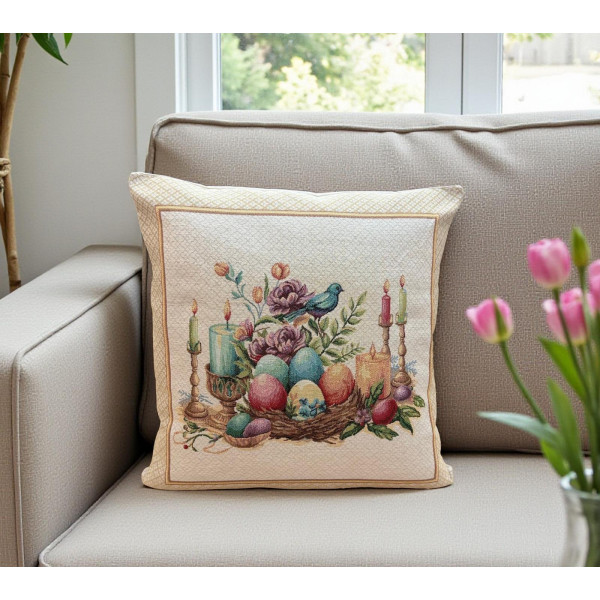 ΜΑΞΙΛΑΡΟΘΗΚΗ ΣΤΟΦΑ ΙΣΠΑΝΙΑΣ ΠΑΣΧΑΛΙΝΟ EASTERN CANDLE LINEAHOME LH2026119