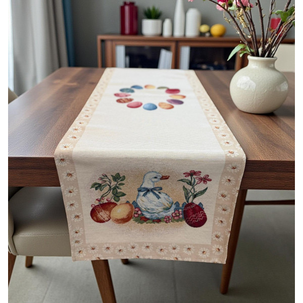 ΤΡΑΒΕΡΣΑ  ΣΤΟΦΑ ΙΣΠΑΝΙΑΣ ΠΑΣΧΑΛΙΝΟ EASTERN DUCK 45Χ140 LINEAHOME LH2026421