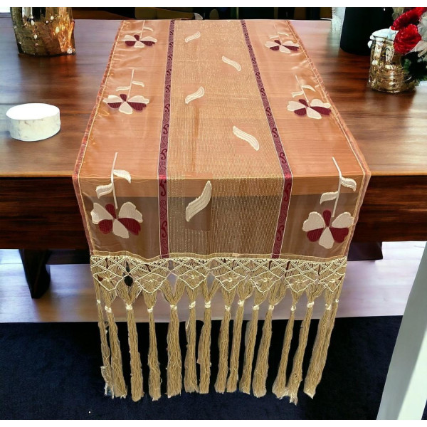 ΤΡΑΒΕΡΣΑ ΚΕΝΤΗΜΕΝΗ ΜΕ ΔΕΣΙΜΟ SUENO ΧΡΥΣΟ 55Χ200 LINEAHOME LH2064017-2