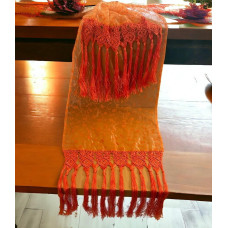 ΤΡΑΒΕΡΣΑ ΚΕΝΤΗΜΕΝΗ ΜΕ ΔΕΣΙΜΟ  PORT ΠΟΡΤΟΚΑΛΙ  55Χ200 LINEAHOME LH2064020-1