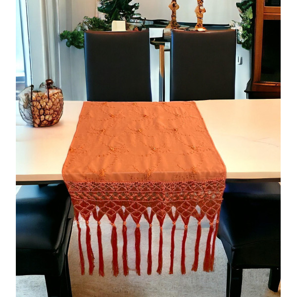 ΤΡΑΒΕΡΣΑ ΚΕΝΤΗΜΕΝΗ ΜΕ ΔΕΣΙΜΟ JARDIN ΧΡΥΣΑΦΙ 55x200 LINEAHOME LH2064980-1