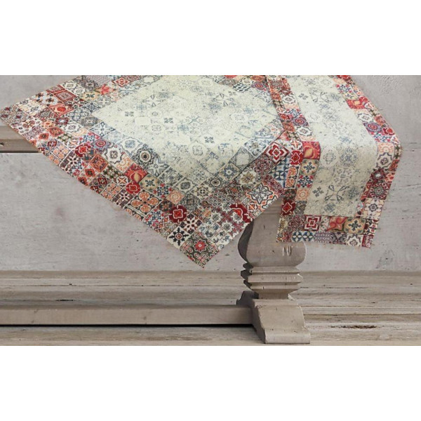 ΣΕΤ 4ΤΜΧ  ΚΑΡΕ ΣΕΜΕ ALAMBRA ΚΑΡΕ 100Χ100 + ΣΕΜΕ 40Χ100 + 2 Χ ΠΕΤΣΕΤΑΚΙΑ 40Χ40 LINEAHOME LH2024007-1