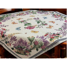 ΤΡΑΠΕΖΟΜΑΝΤΗΛΟ ΣΤΟΦΑ ΙΣΠΑΝΙΑΣ ΔΑΜΑΣΚΟ LEVANTE  140Χ140 LINEAHOME LH2025106-1