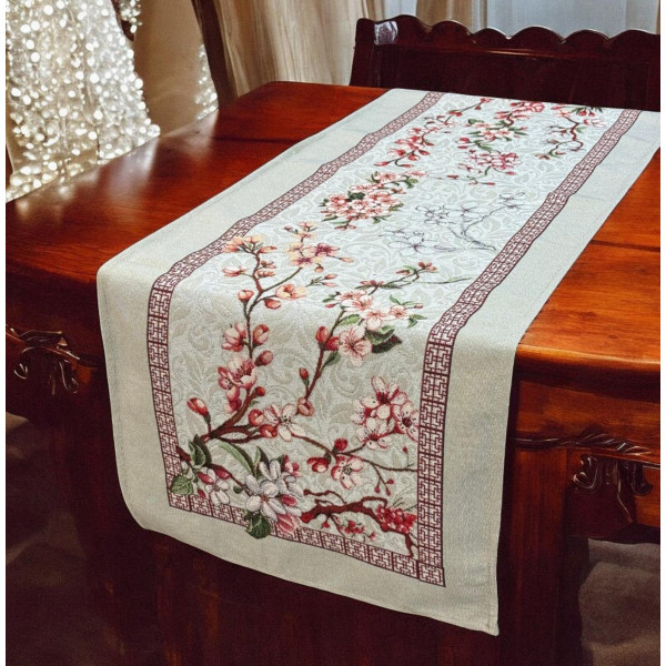 ΤΡΑΒΕΡΣΑ ΣΤΟΦΑ ΙΣΠΑΝΙΑΣ ΔΑΜΑΣΚΟ SONORA 45Χ140 LINEAHOME LH2025115