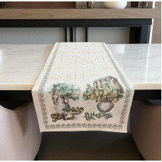 ΡΑΝΕΡ ΣΤΟΦΑ ΔΑΜΑΣΚΟ ΙΣΠΑΝΙΑΣ ELIA 45Χ140 LINEAHOME LH2025890