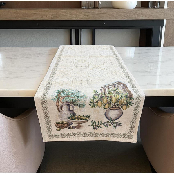 ΡΑΝΕΡ ΣΤΟΦΑ ΔΑΜΑΣΚΟ ΙΣΠΑΝΙΑΣ ELIA 45Χ140 LINEAHOME LH2025890 ΡΑΝΕΡ ΣΤΟΦΑ ΔΑΜΑΣΚΟ ΙΣΠΑΝΙΑΣ ELIA 45Χ140 LINEAHOME LH2025890