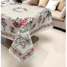 ΤΡΑΠΕΖΟΜΑΝΤΗΛΟ ΔΑΜΑΣΚΟ ΣΤΟΦΑ ΙΣΠΑΝΙΑΣ RETRO LINEAHOME LH2031282-1