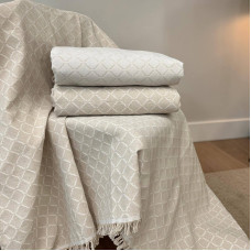 ΡΙΧΤΑΡΙ ΒΑΜΒΑΚΕΡΟ GRANADA  ΜΠΕΖ ΑΠΟ 180Χ290 LINEAHOME LH2026205-2