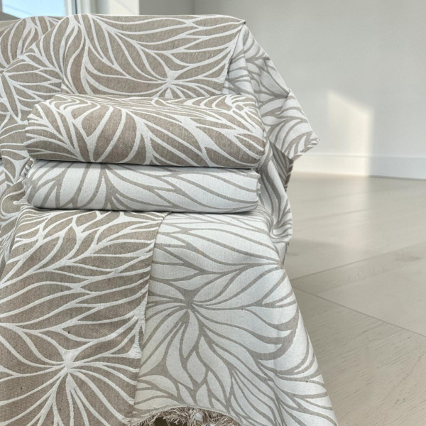 ΡΙΧΤΑΡΙ  ΒΑΜΒΑΚΕΡΟ OLEA MOKA ΑΠΟ 180Χ300 LINEAHOME LH2026170-3