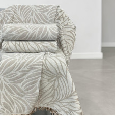 ΡΙΧΤΑΡΙ  ΒΑΜΒΑΚΕΡΟ OLEA MΠΕΖ ΑΠΟ 180X300 LINEAHOME LH2026172-3