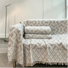 ΡΙΧΤΑΡΙ  ΒΑΜΒΑΚΕΡΟ BALZANO ΜΠΕΖ ΑΠΟ 180Χ320 LINEAHOME LH2026186-4