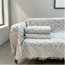 ΡΙΧΤΑΡΙ ΒΑΜΒΑΚΕΡΟ BALZANO ΓΚΡΙ ΑΠΟ 180x160 LINEAHOME LH2026233-1