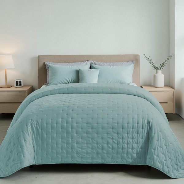 ΚΟΥΒΕΡΛΙ ΜΟΝΟΧΡΩΜΟ ΔΙΠΛΗΣ ΟΨΗΣ SELENE ΠΕΤΡΟΛ LINEAHOME LH2026244-1