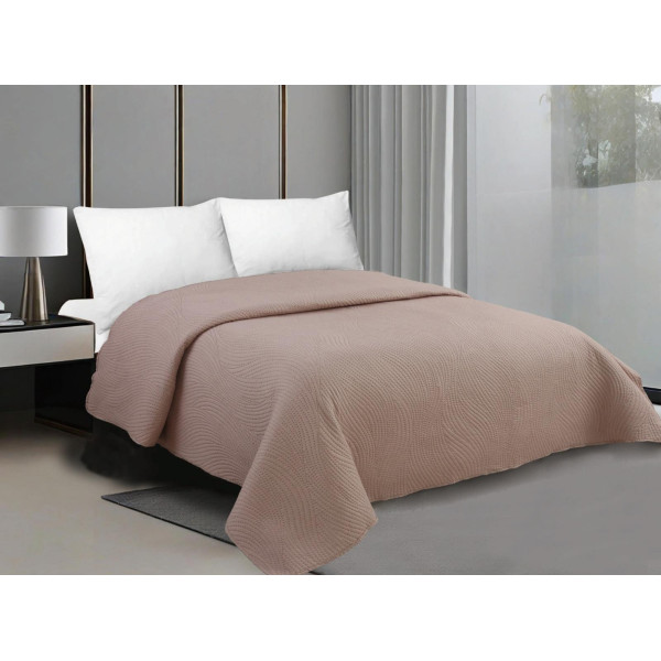 ΚΟΥΒΕΡΛΙ ΜΟΝΟΧΡΩΜΟ ΜΟΚΑ PEAK 160X220 LINEAHOME LH2026292-1