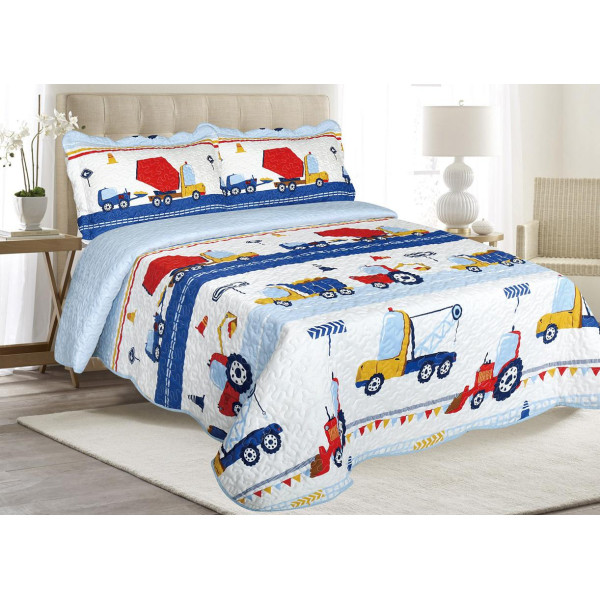 ΣΕΤ 2ΤΜΧ ΚΟΥΒΕΡΛΙ ΚΩΔ.8291 ΜΟΝΟ 160X220 + 50X70 LINEAHOME LH2015049-1