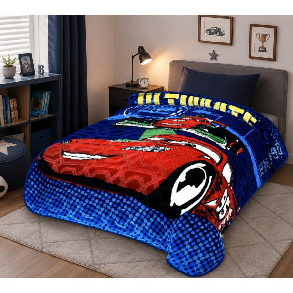 ΚΟΥΒΕΡΤΑ  ΑΝΑΓΛΥΦΗ  ΒΕΛΟΥΤΕ CAR 160x220 LINEAHOME LH2025924-4