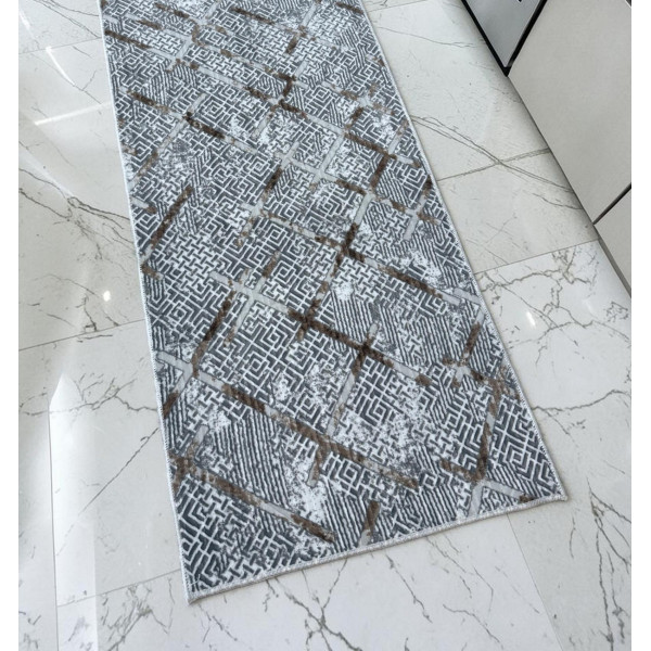 ΧΑΛΙ ΑΝΤΙΟΛΙΣΘΗΤΙΚΟ ΑΝΑΓΛΥΦΟ 5047 ΓΚΡΙ LINEAHOME 140Χ200 LH2026432-1